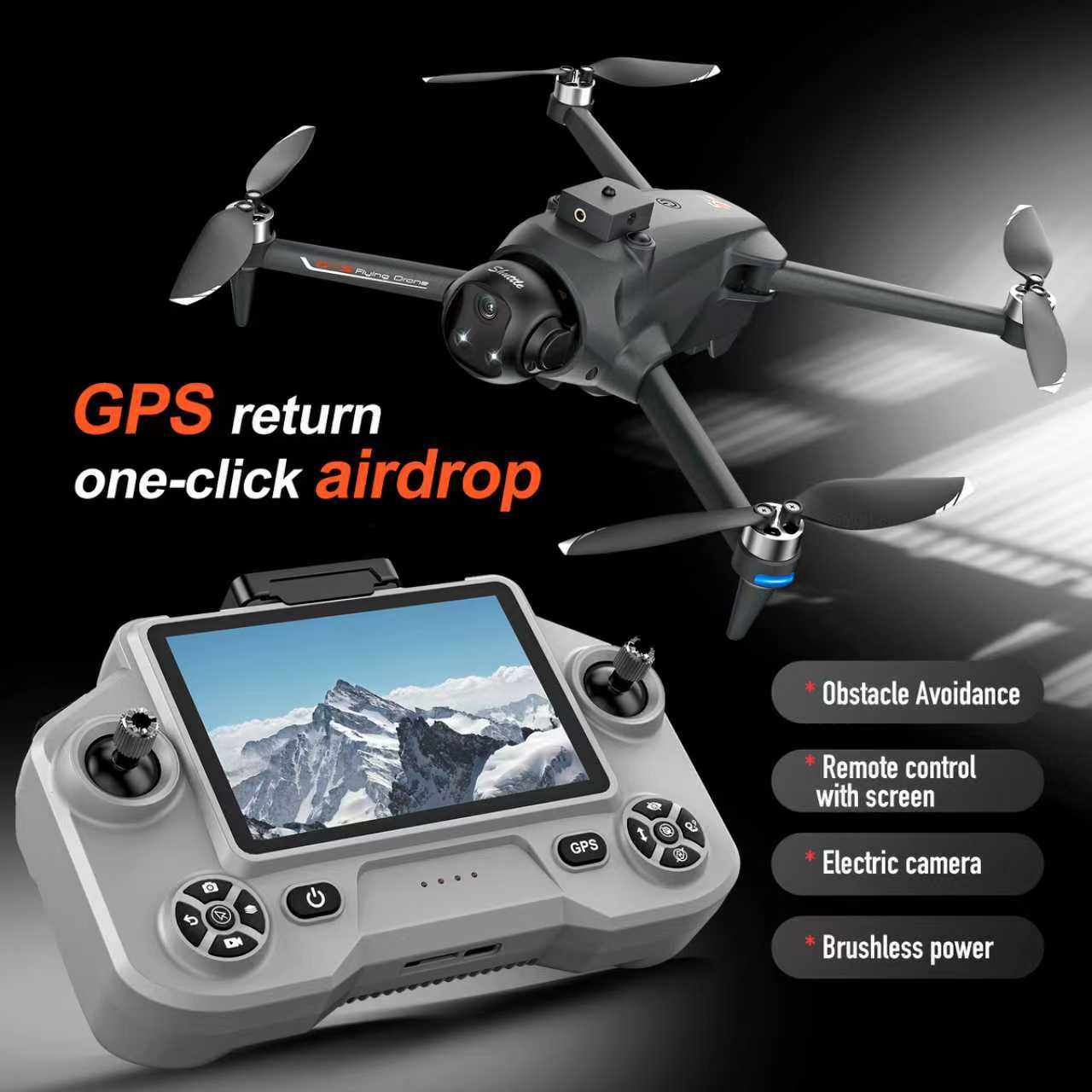 Drone Gimbal 2 Axis - โดรน YL059 FPV GPS Quadcopter 8K