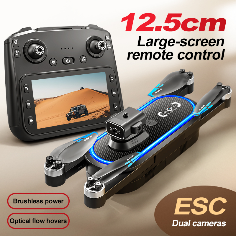 2025 S186 Drone Professional 4 - Drone Gimbal Brushless บทวิจารณ์และราคา