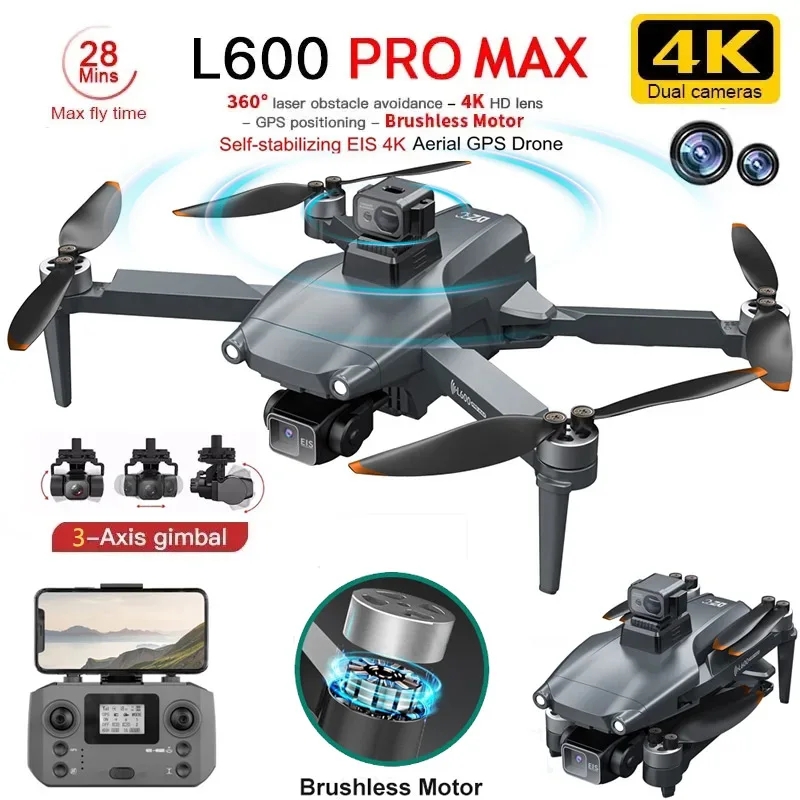 L600 PRO MAX GPS Drone Profess - Drone Gimbal Case บทวิจารณ์และราคา