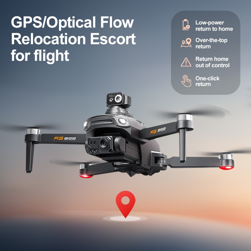 ใหม่ RG800 MAX Drone 1080P HD  - Drone Gimbal Brushless บทวิจารณ์และราคา