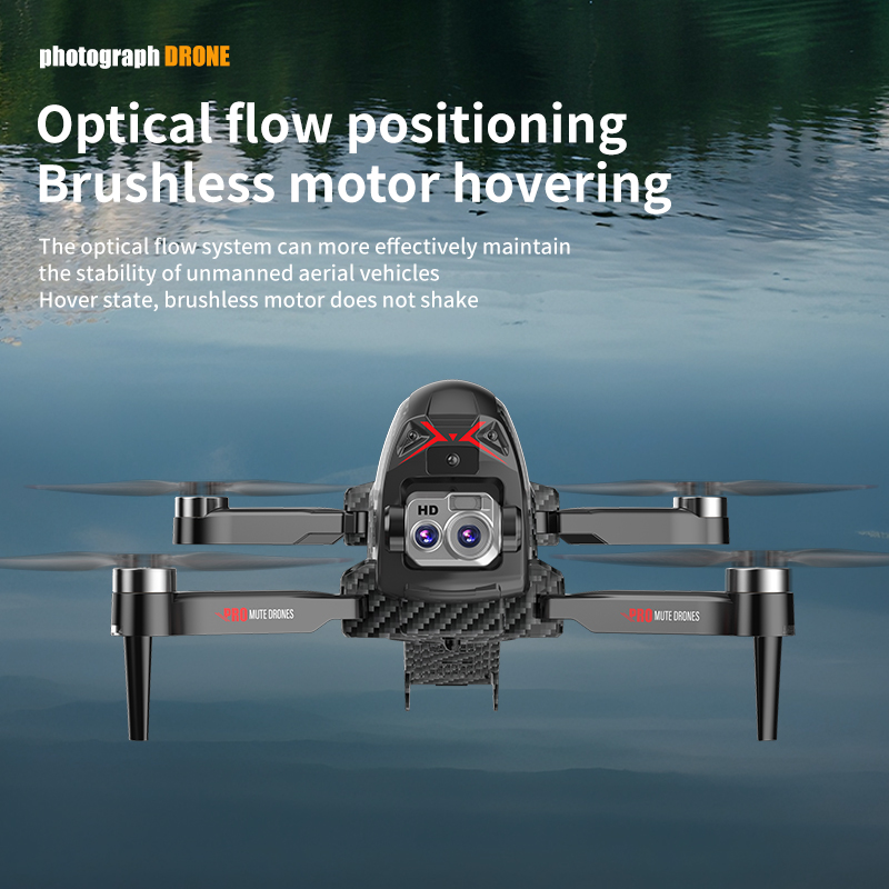 โดรน CS26 พร้อมกล้องคู่ FPV คว - Drone Gimbal Brushless บทวิจารณ์และราคา