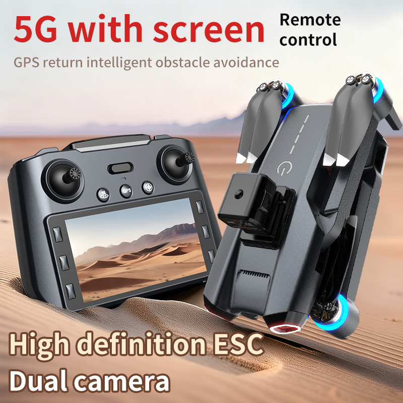 814 โดรนระดับมืออาชีพ 4K HD กล - Drone Gimbal 2 Axis บทวิจารณ์และราคา
