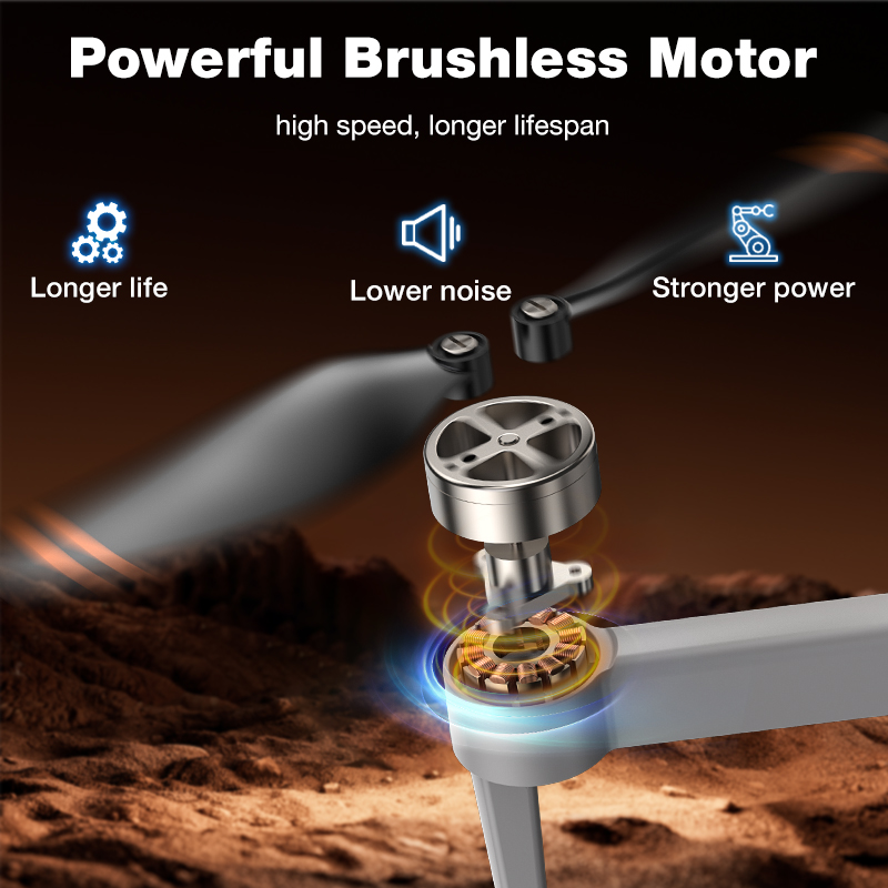 โดรนรุ่นใหม่ L017 Pro Brushles - Drone Gimbal Case บทวิจารณ์และราคา