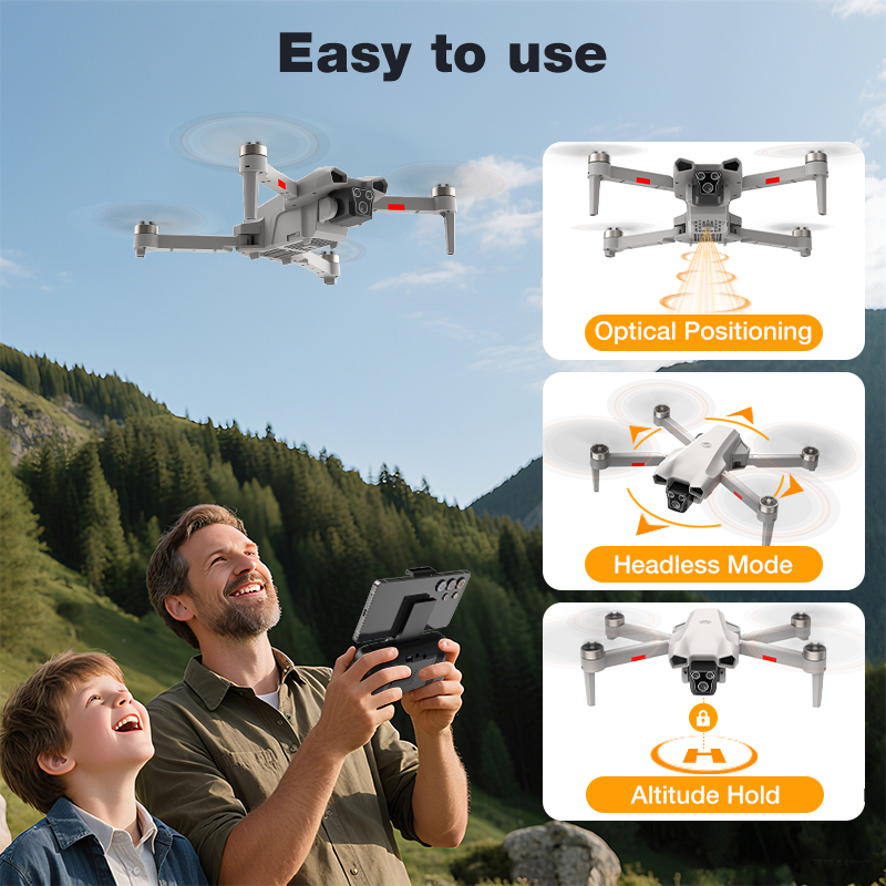 โดรนรุ่นใหม่ L017 Pro Brushles - Drone Gimbal Case บทวิจารณ์และราคา
